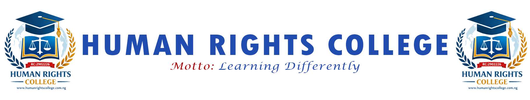 Human Rights College Badge/Logo